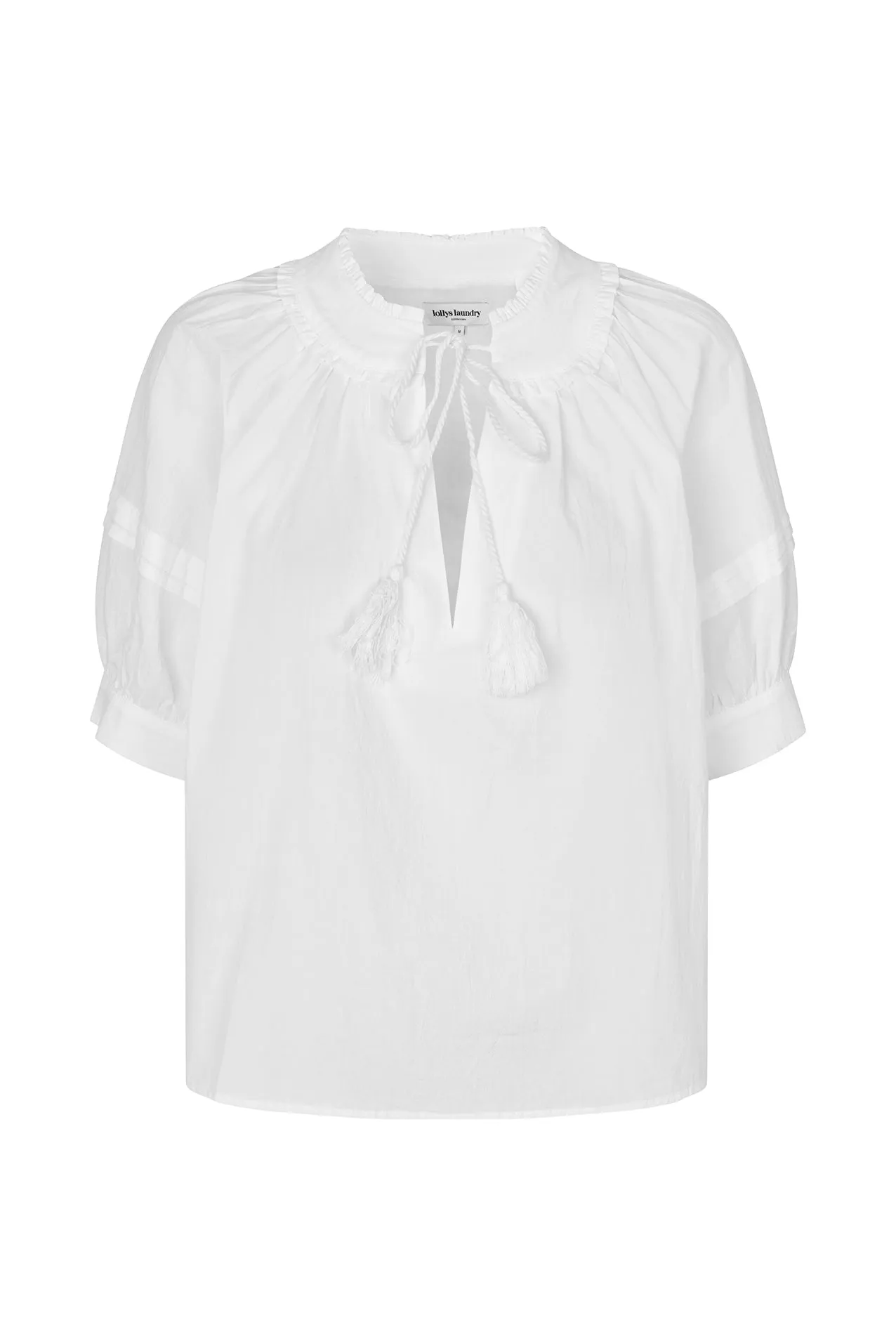 AlviLL Blouse 3/4 - White sold by Lollys Laundry