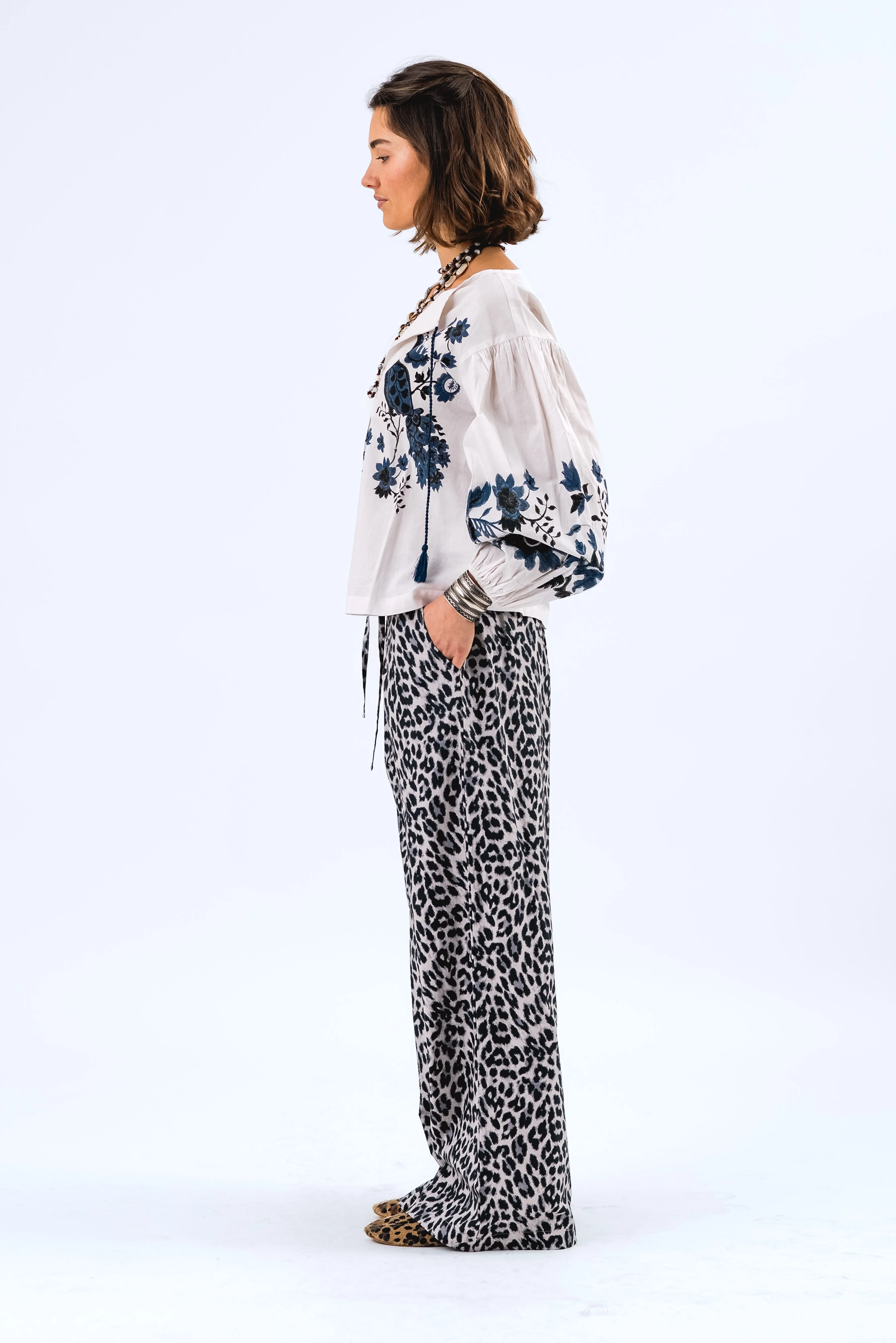 LiamLL Pants - Leopard Print sold by Lollys Laundry product image thumbnail 4