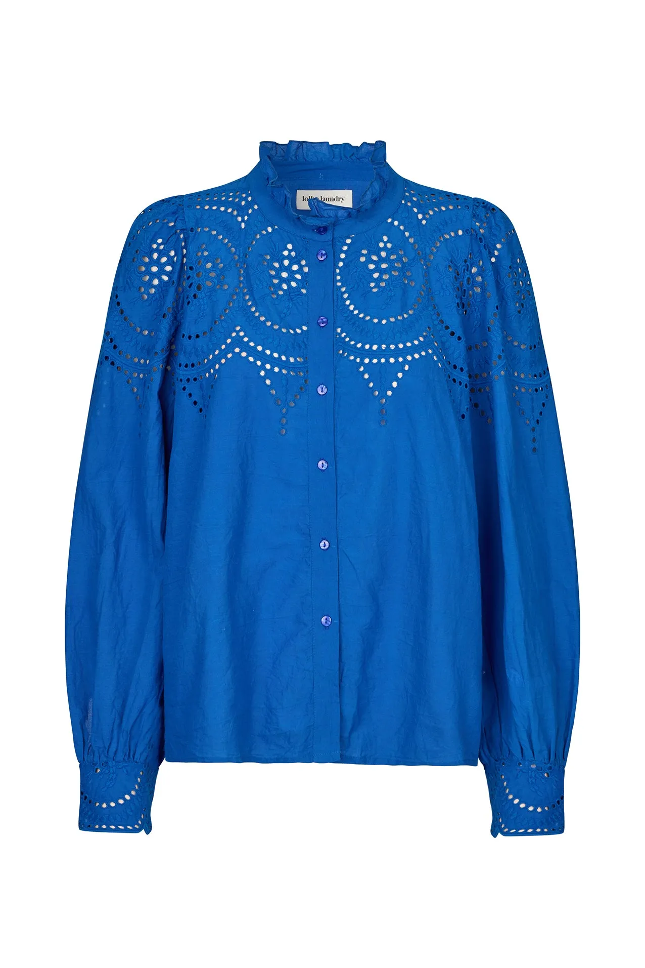 LulaLL Shirt LS - Neon Blue sold by Lollys Laundry product image thumbnail 2