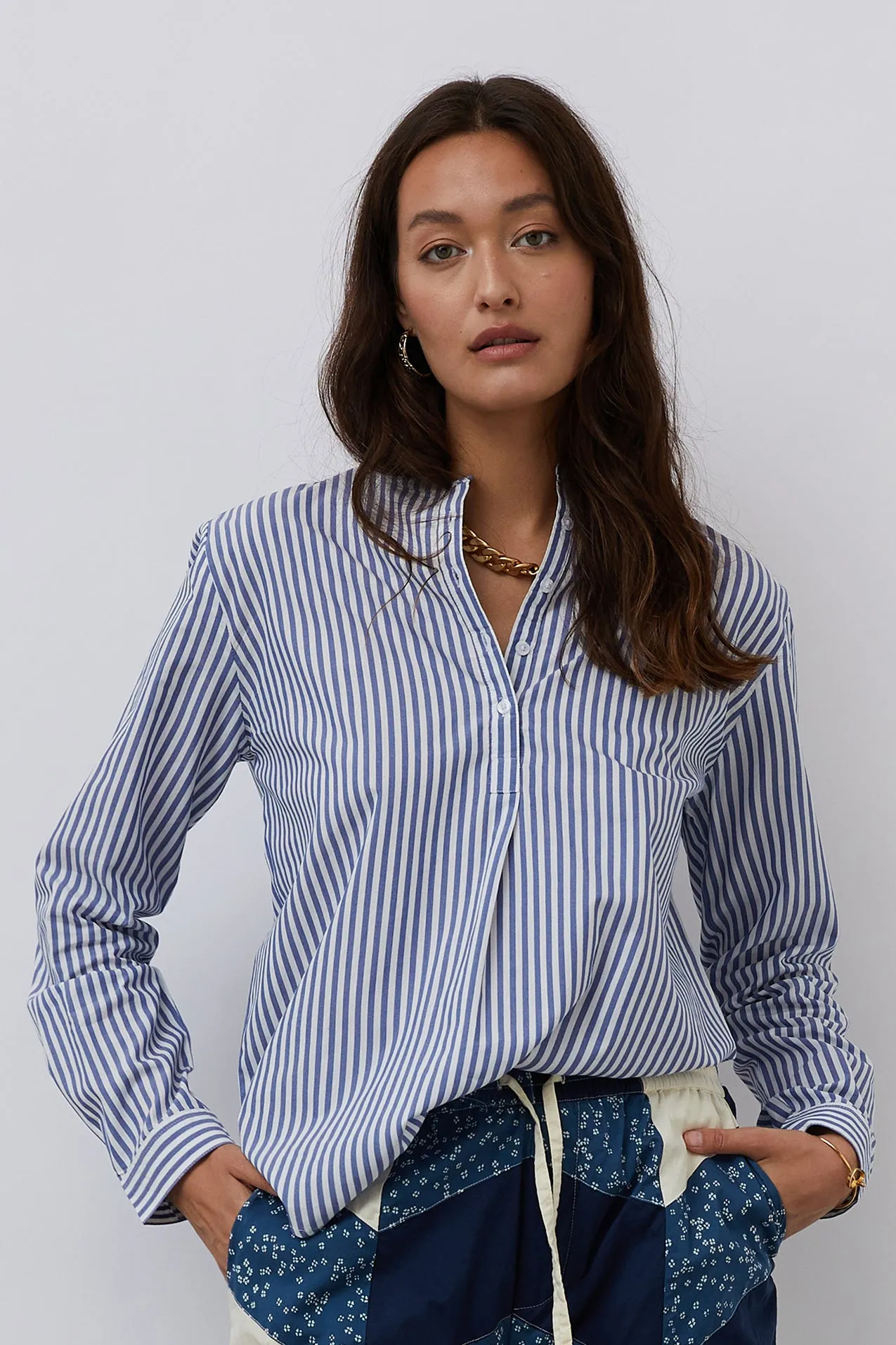 Lux Shirt - Stripe sold by Lollys Laundry product image thumbnail 3