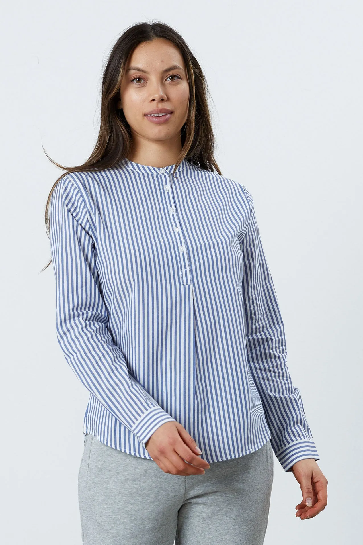 Lux Shirt - Stripe sold by Lollys Laundry