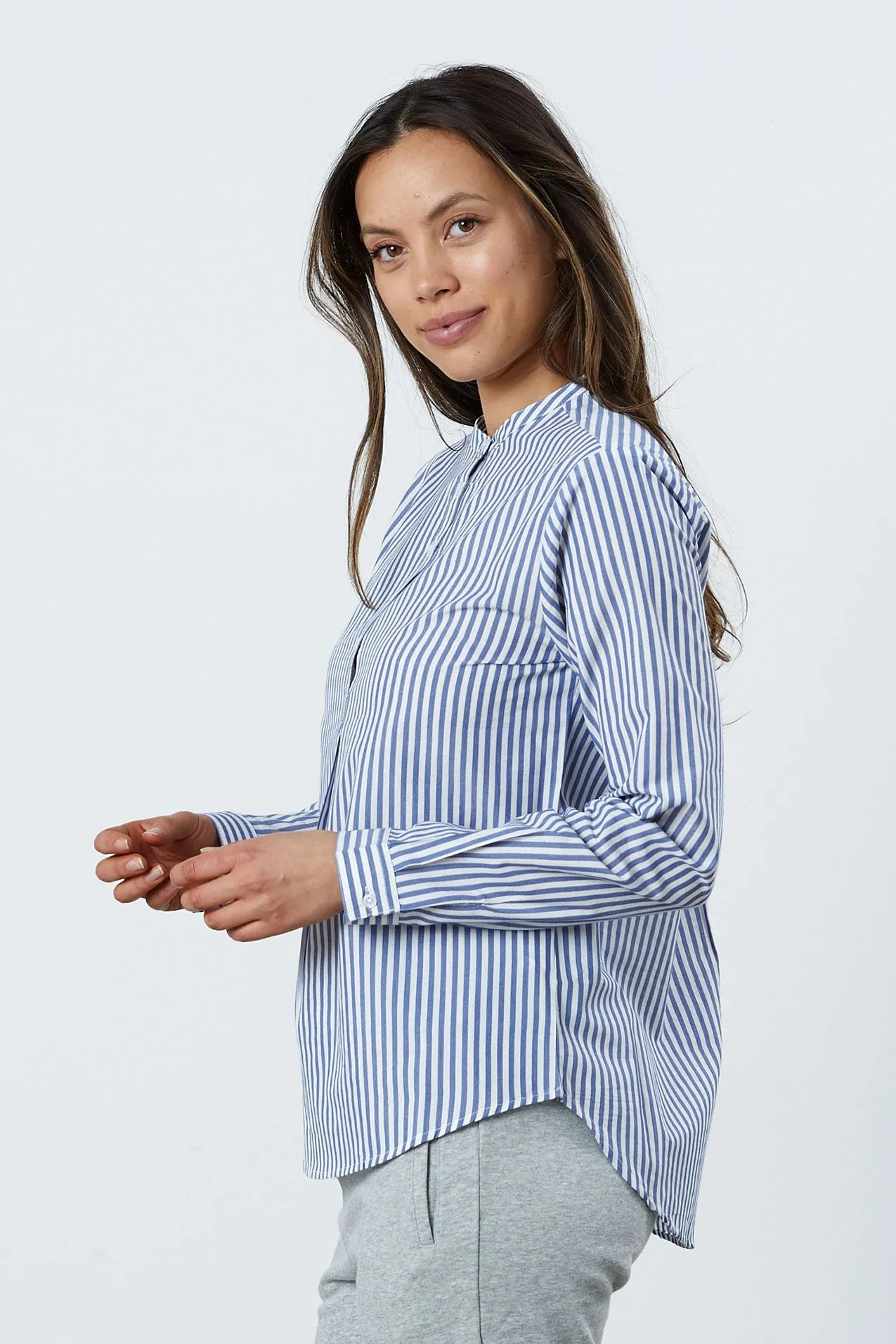 Lux Shirt - Stripe sold by Lollys Laundry product image thumbnail 2