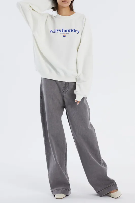 California Julemærke Sweat - Creme sold by Lollys Laundry