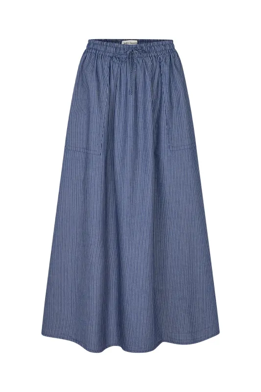 AkaneLL Maxi Skirt - Dark Blue sold by Lollys Laundry