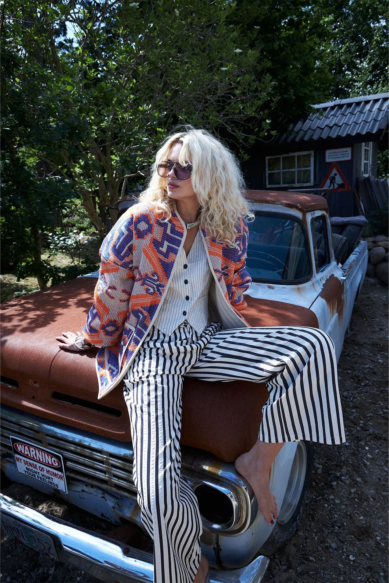 RitaLL Pants - Stripe sold by Lollys Laundry