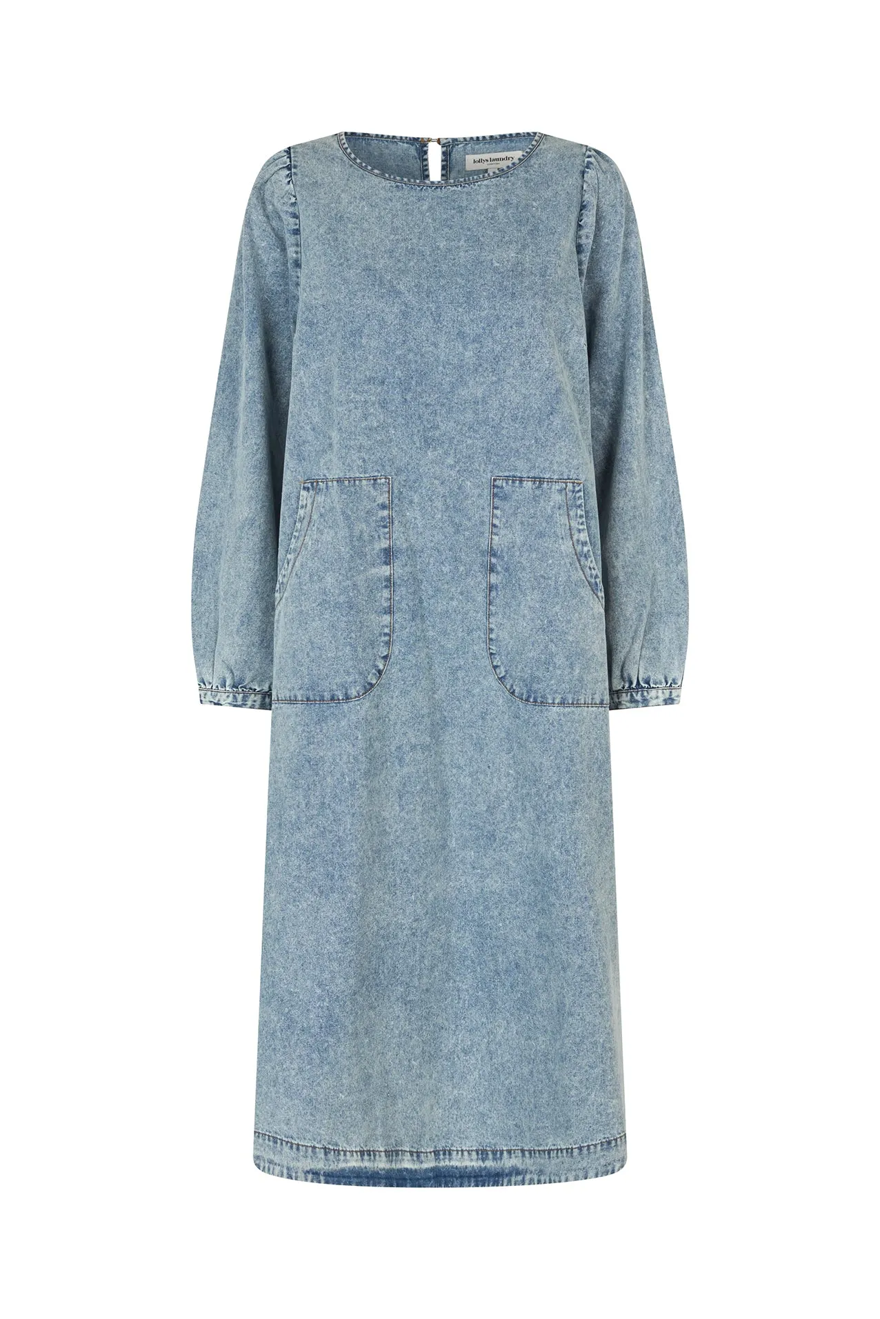 LucasLL Midi Dress - Washed Denim sold by Lollys Laundry product image thumbnail 2