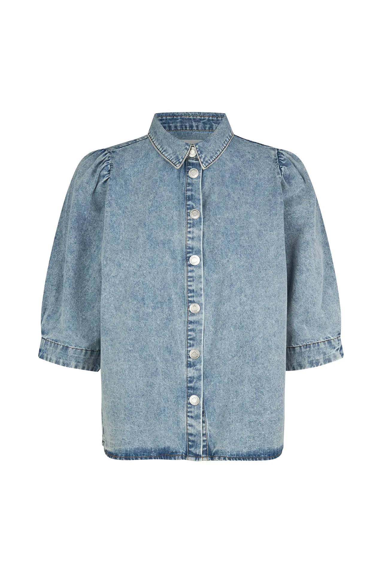 BonoLL Shirt - Washed Denim sold by Lollys Laundry product image thumbnail 2