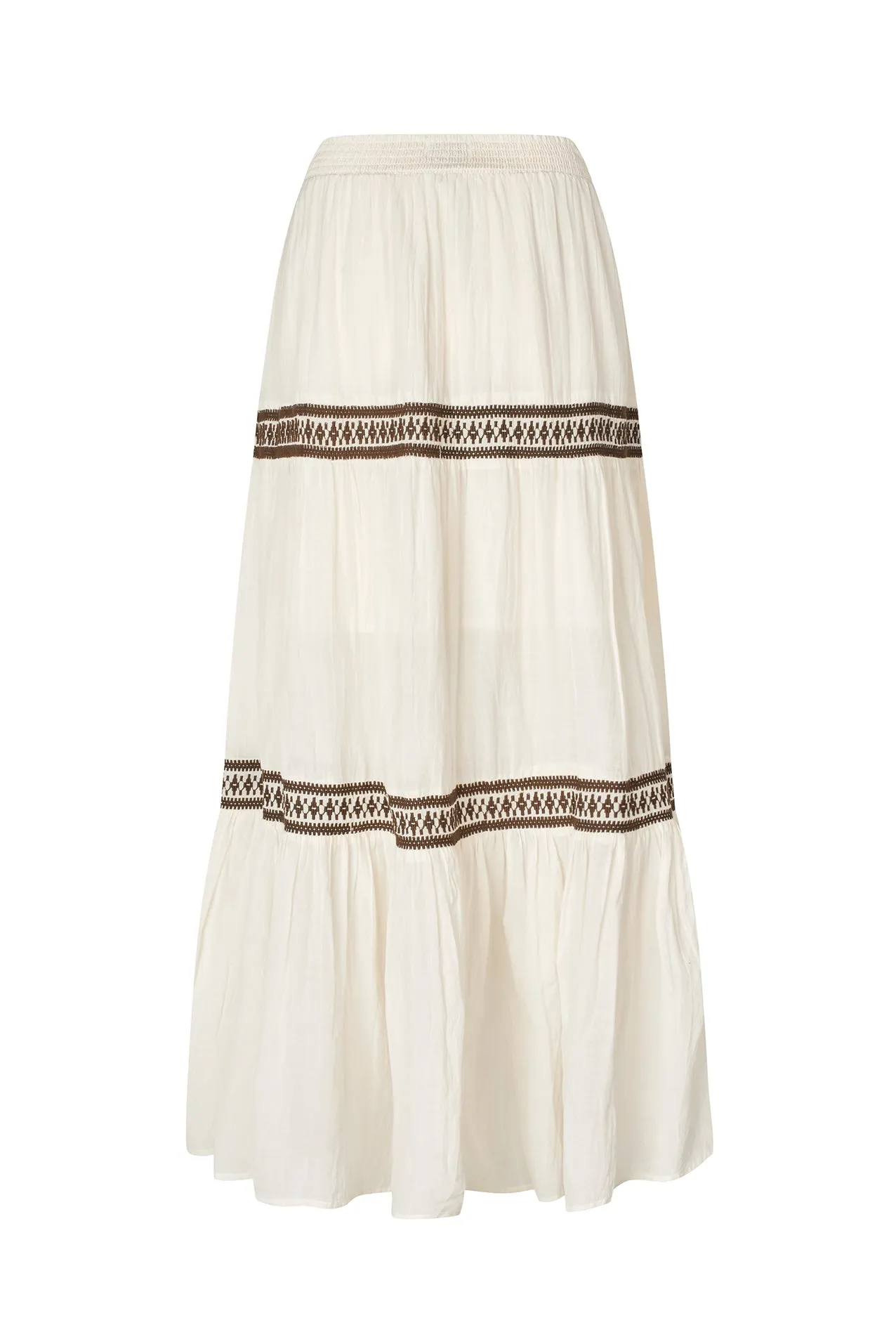 DiamondLL Maxi Skirt - Creme sold by Lollys Laundry product image thumbnail 3