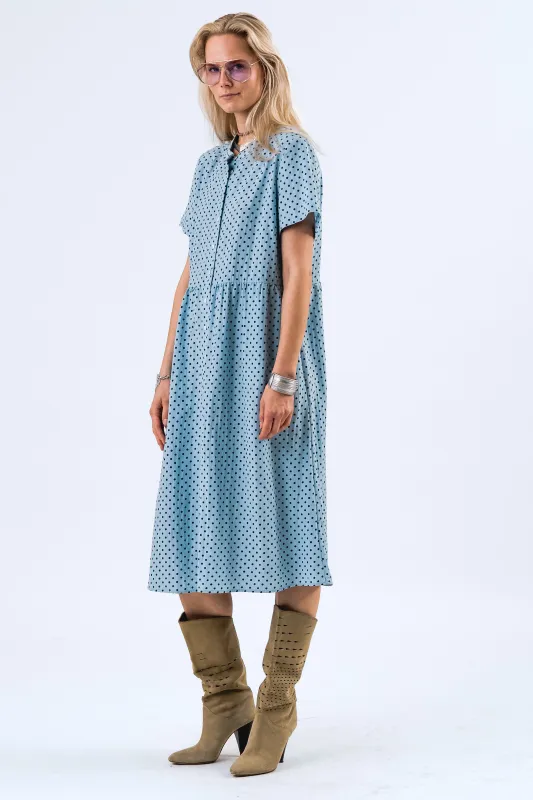 AliyaLL Midi Dress - Light Blue sold by Lollys Laundry