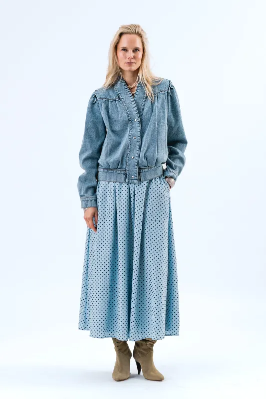 AkaneLL Maxi Skirt - Light Blue sold by Lollys Laundry