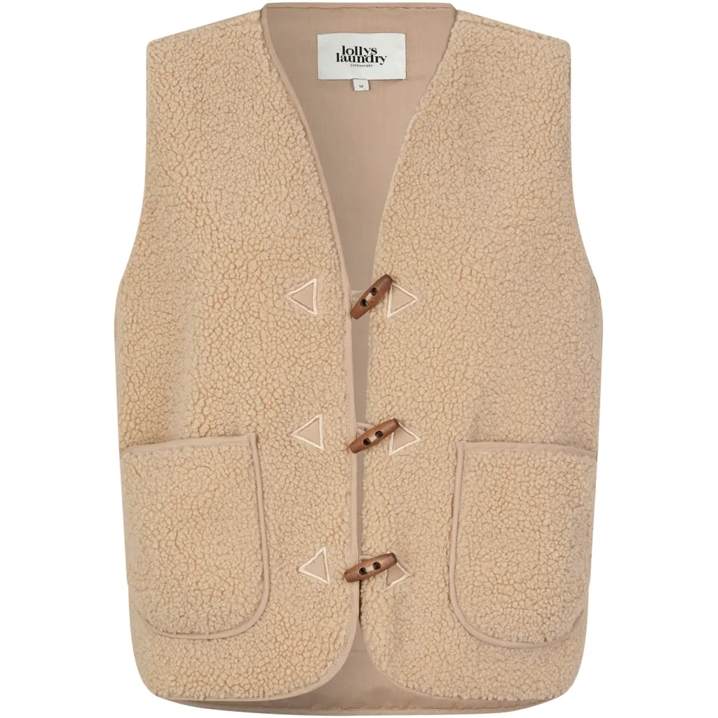 HugoLL Vest SL - Beige sold by Lollys Laundry