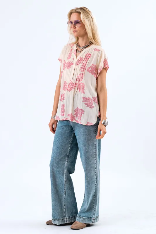 HeatherLL Blouse - Pink sold by Lollys Laundry