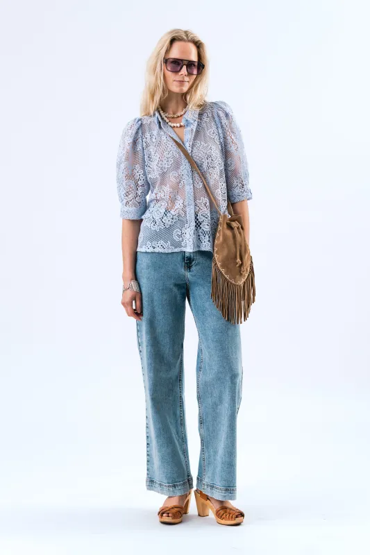 BonoLL Shirt - Dusty Blue sold by Lollys Laundry