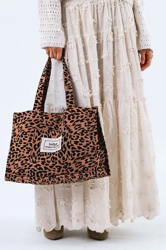 HydraLL Shopper Bag - Leopard Print sold by Lollys Laundry