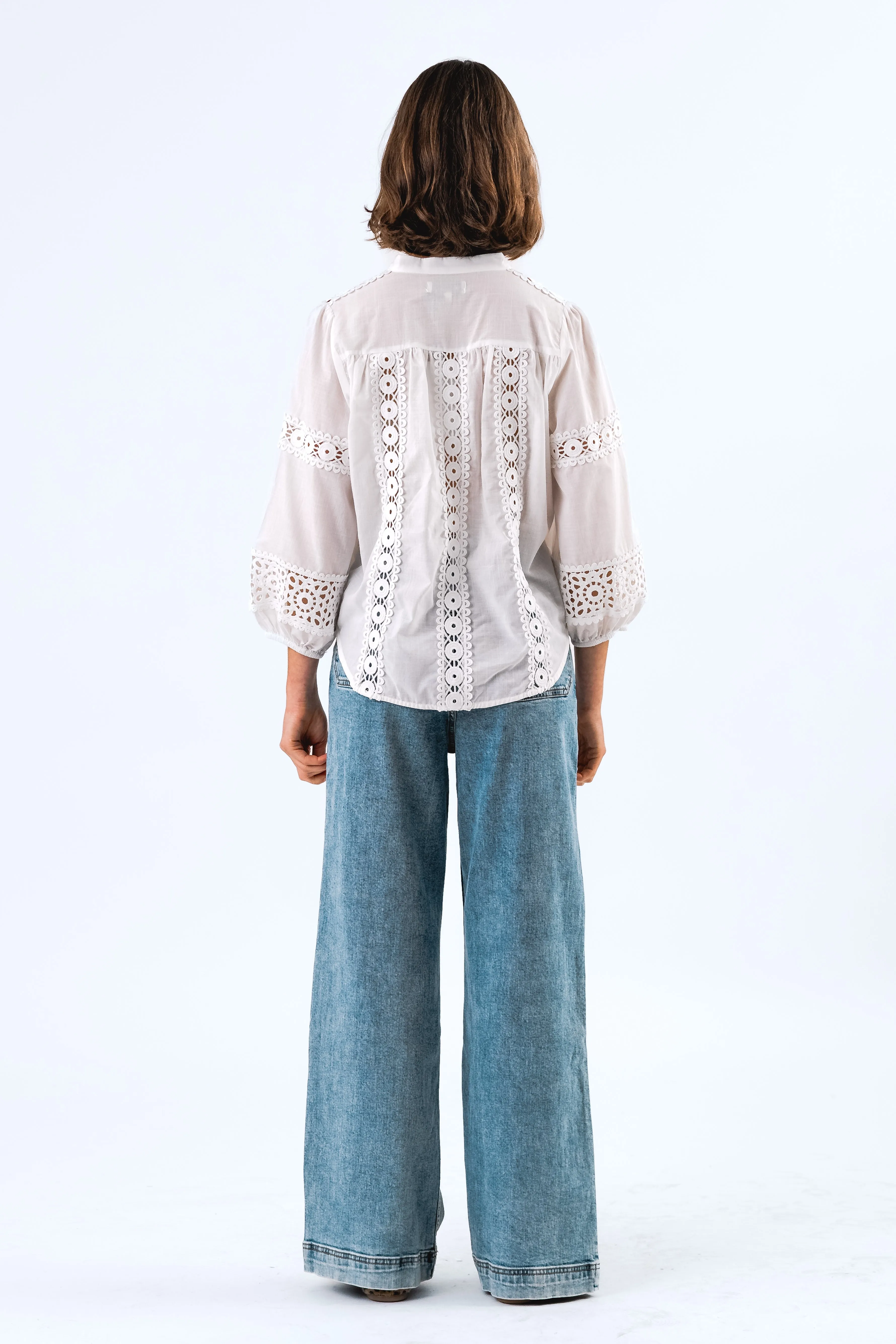 JuneLL Shirt - White sold by Lollys Laundry product image thumbnail 5