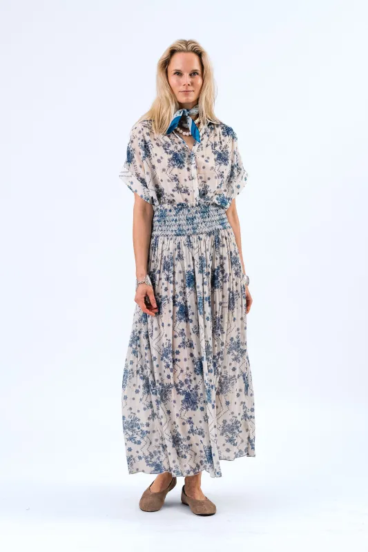 MyraLL Maxi Skirt - Dark Blue sold by Lollys Laundry