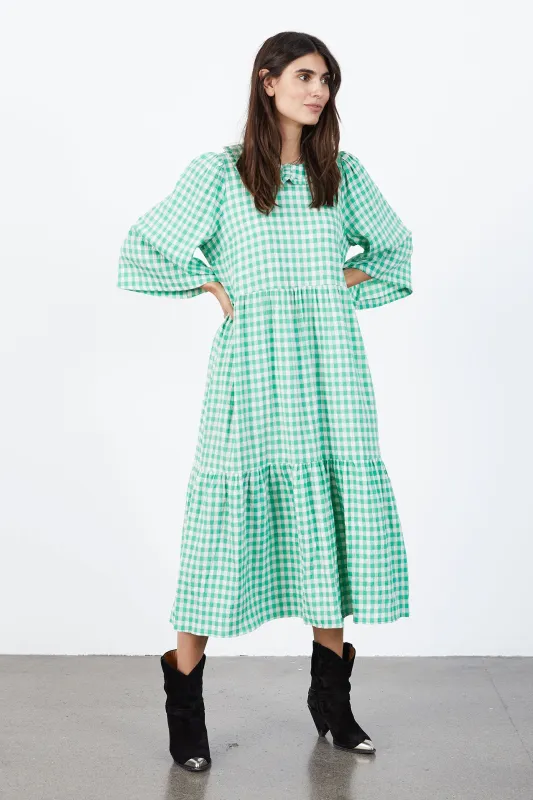Sonya Dress - Green sold by Lollys Laundry