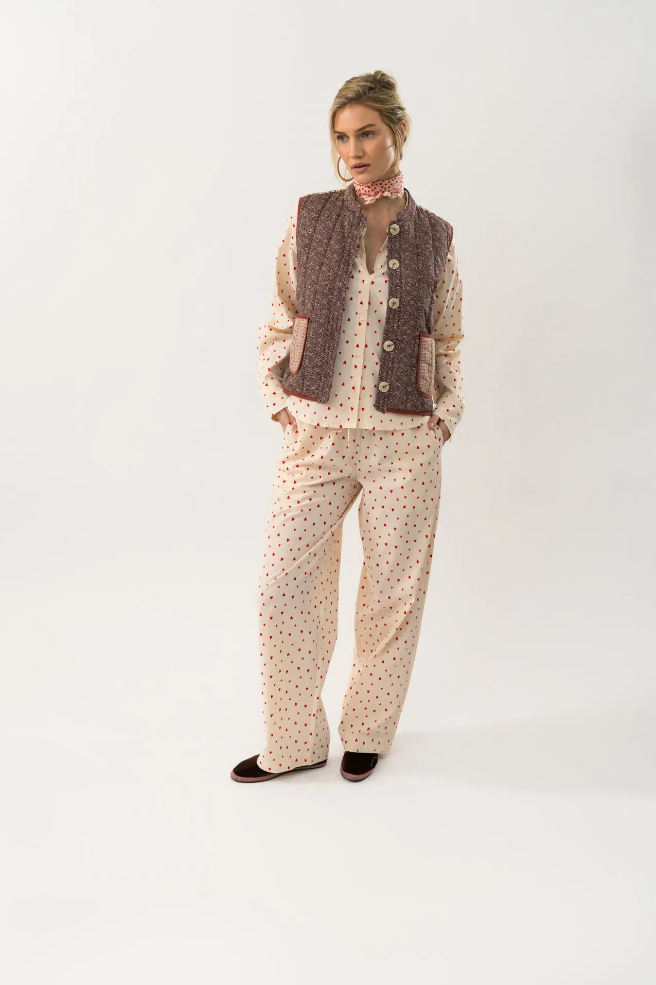 RitaLL Pant - Red sold by Lollys Laundry product image thumbnail 4