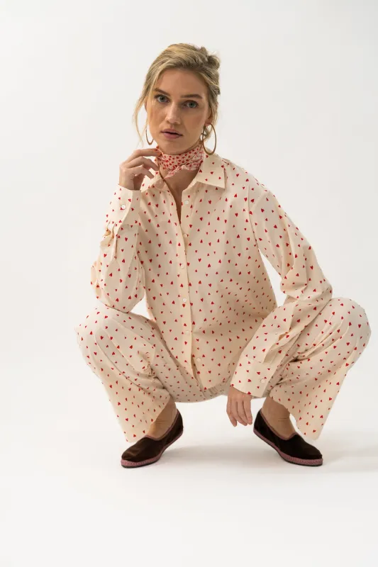 BleekerLL Shirt LS - Red sold by Lollys Laundry