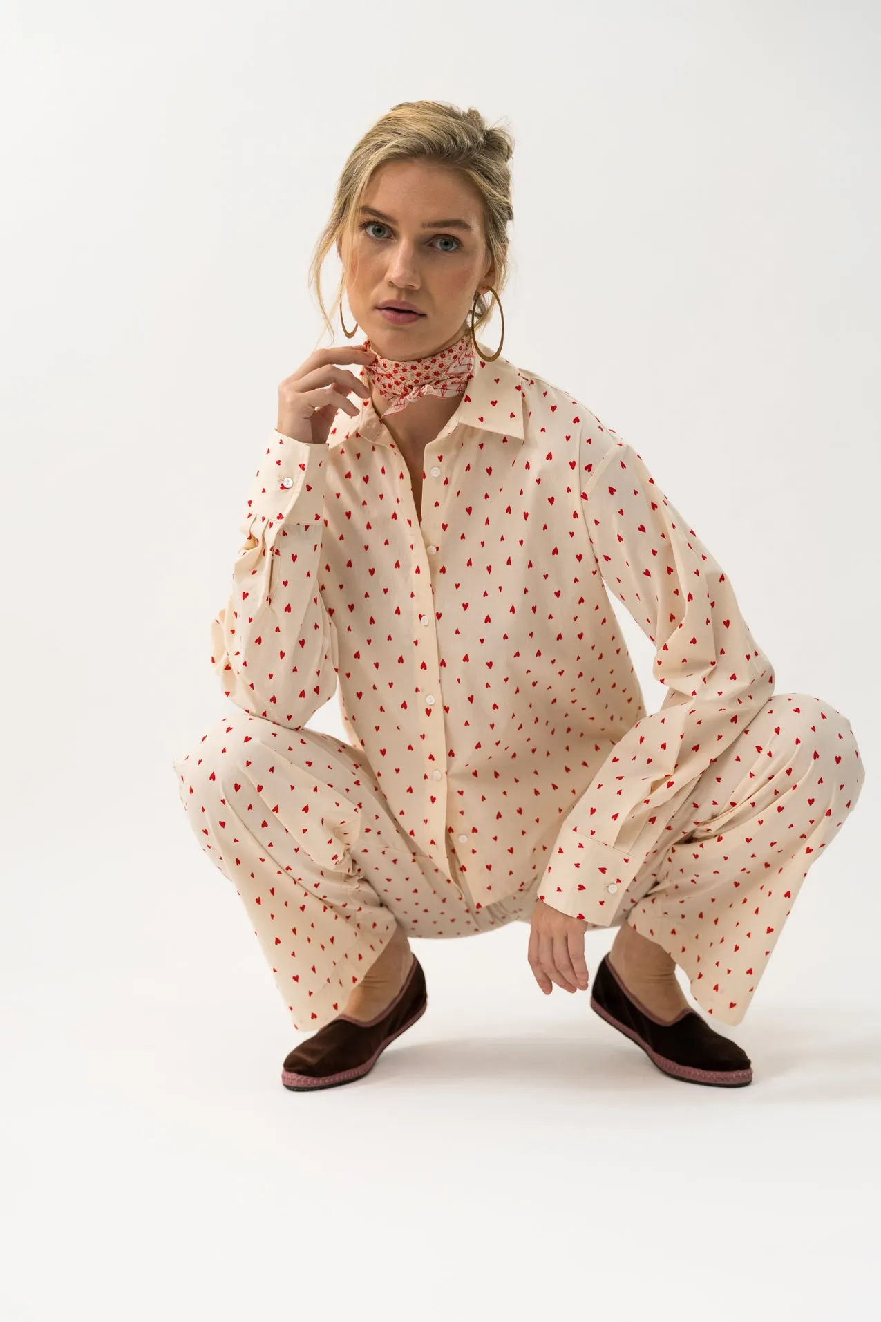 BleekerLL Shirt LS - Red sold by Lollys Laundry