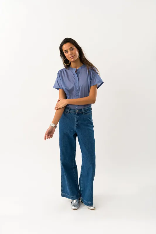 MyaLL Shirt - Blue sold by Lollys Laundry