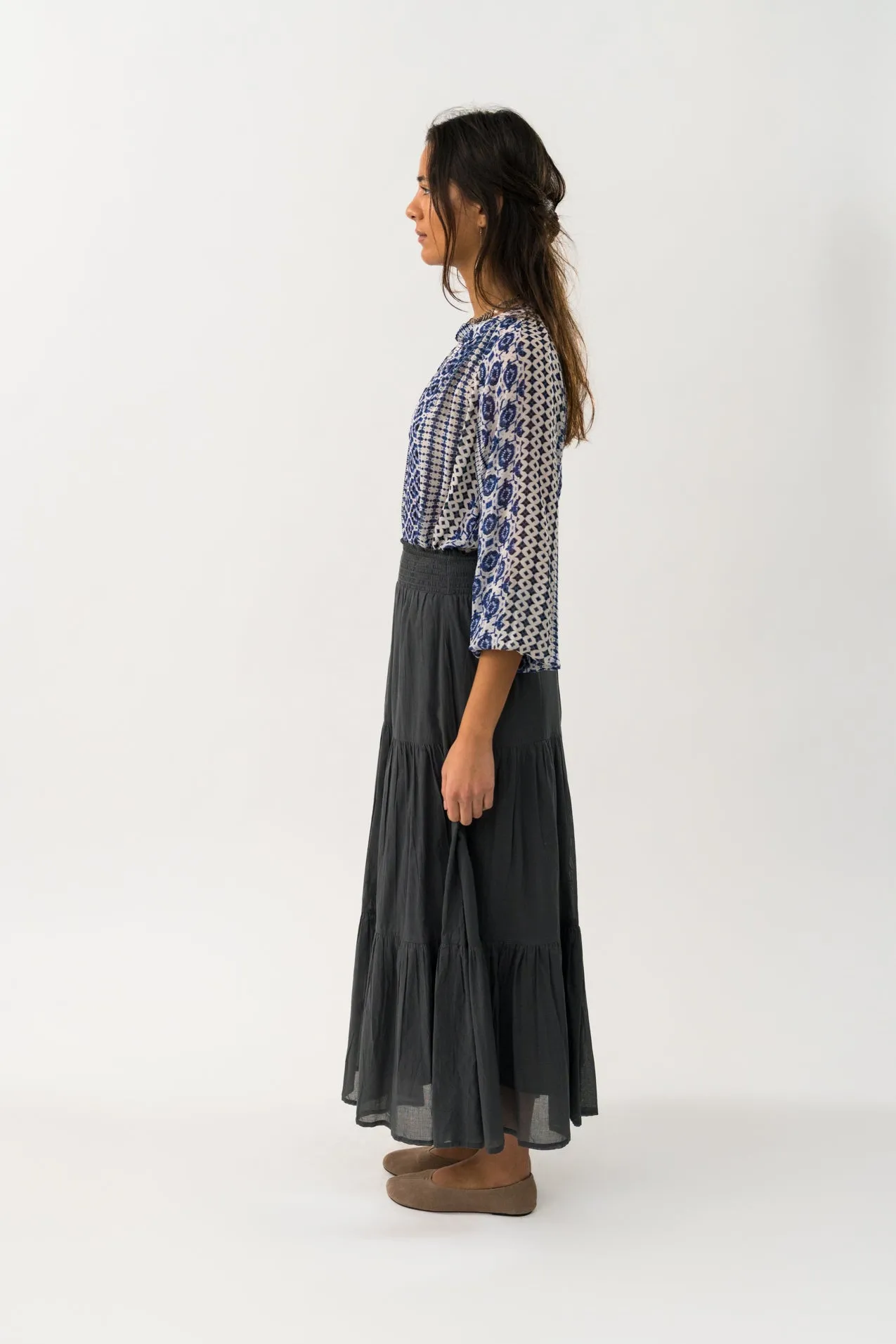 BiharLL Blouse - Blue sold by Lollys Laundry product image thumbnail 3