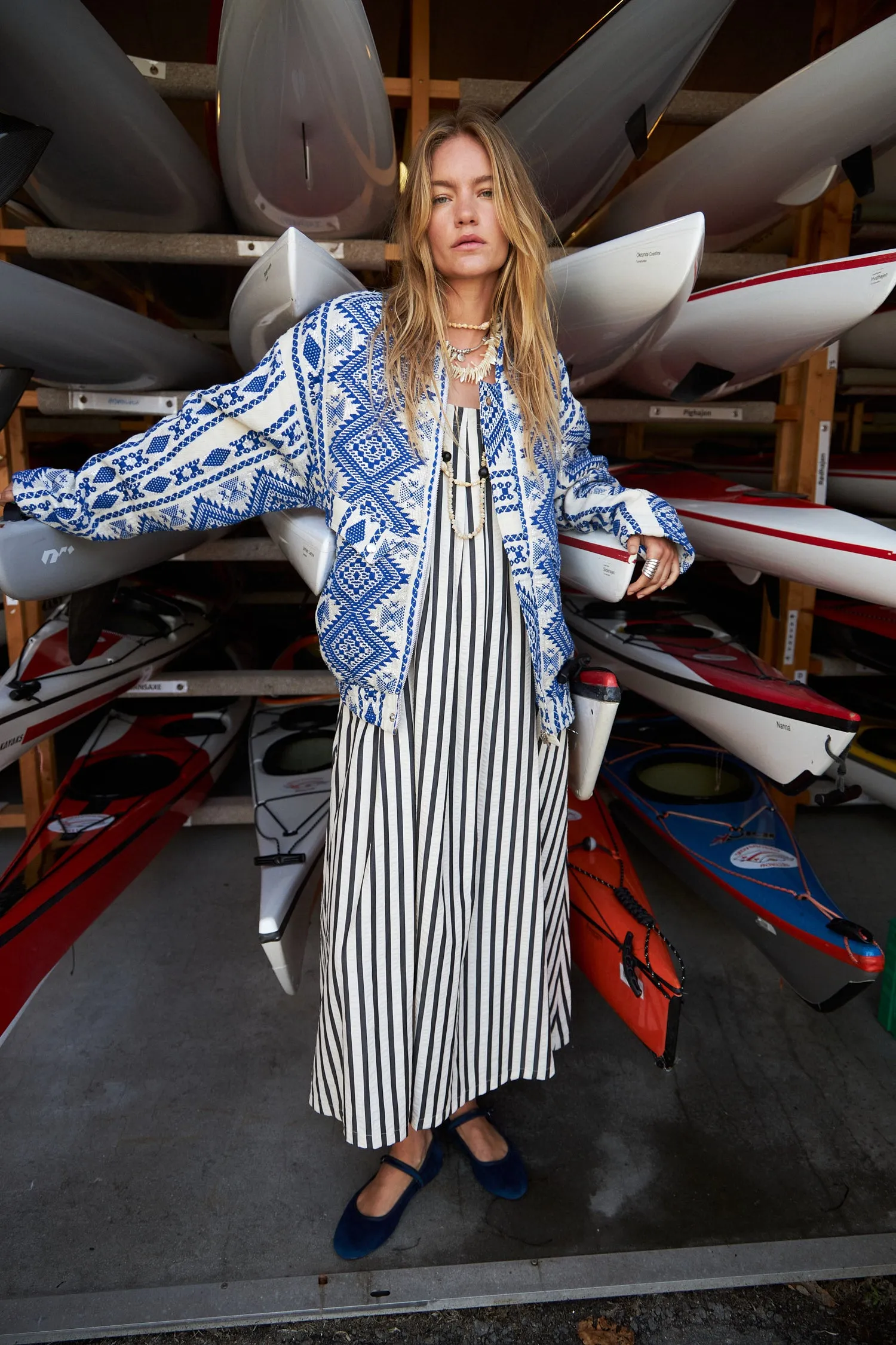 HawaiiLL Jacket - Neon Blue sold by Lollys Laundry product image thumbnail 3