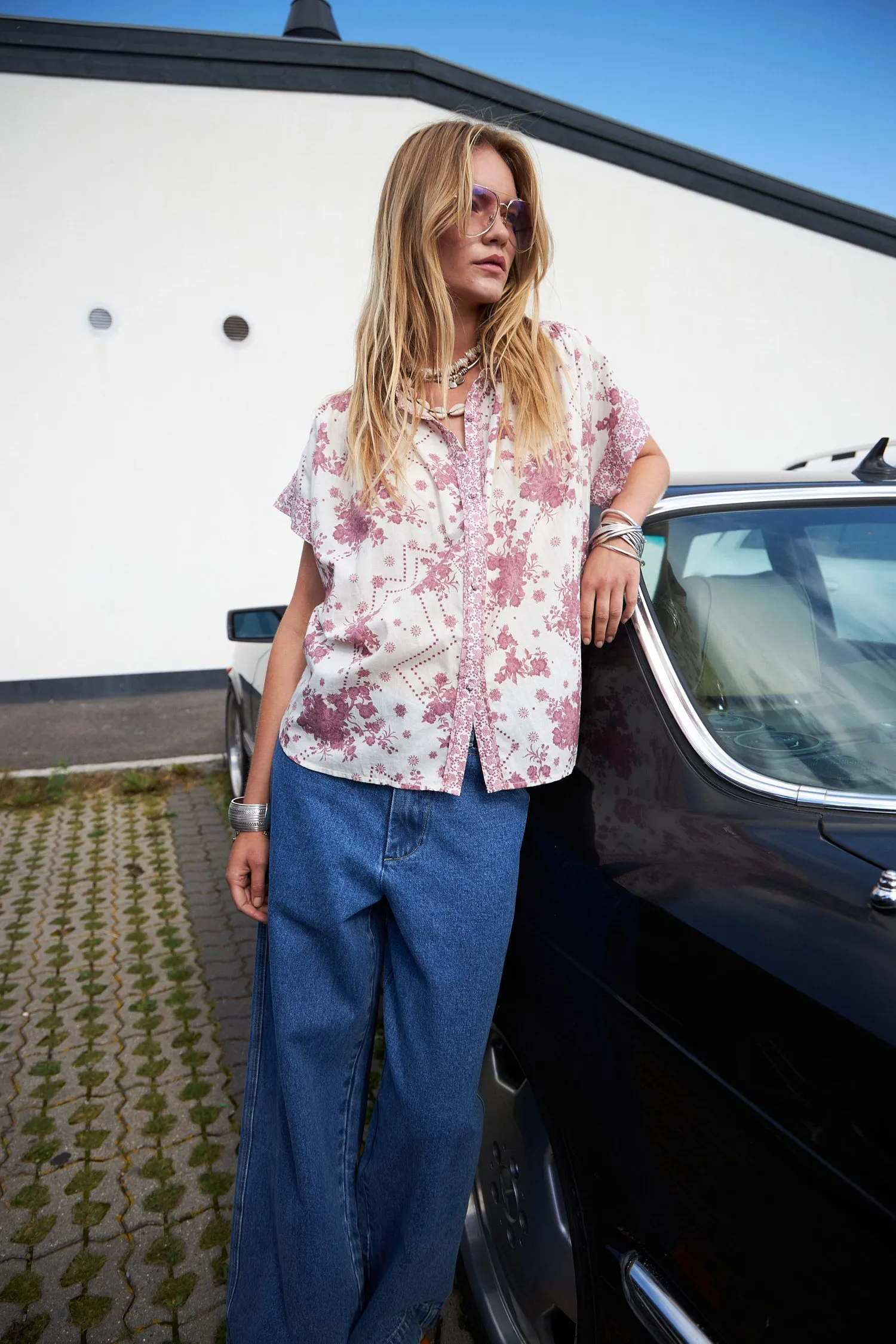 BadalLL Shirt - Flower Print sold by Lollys Laundry