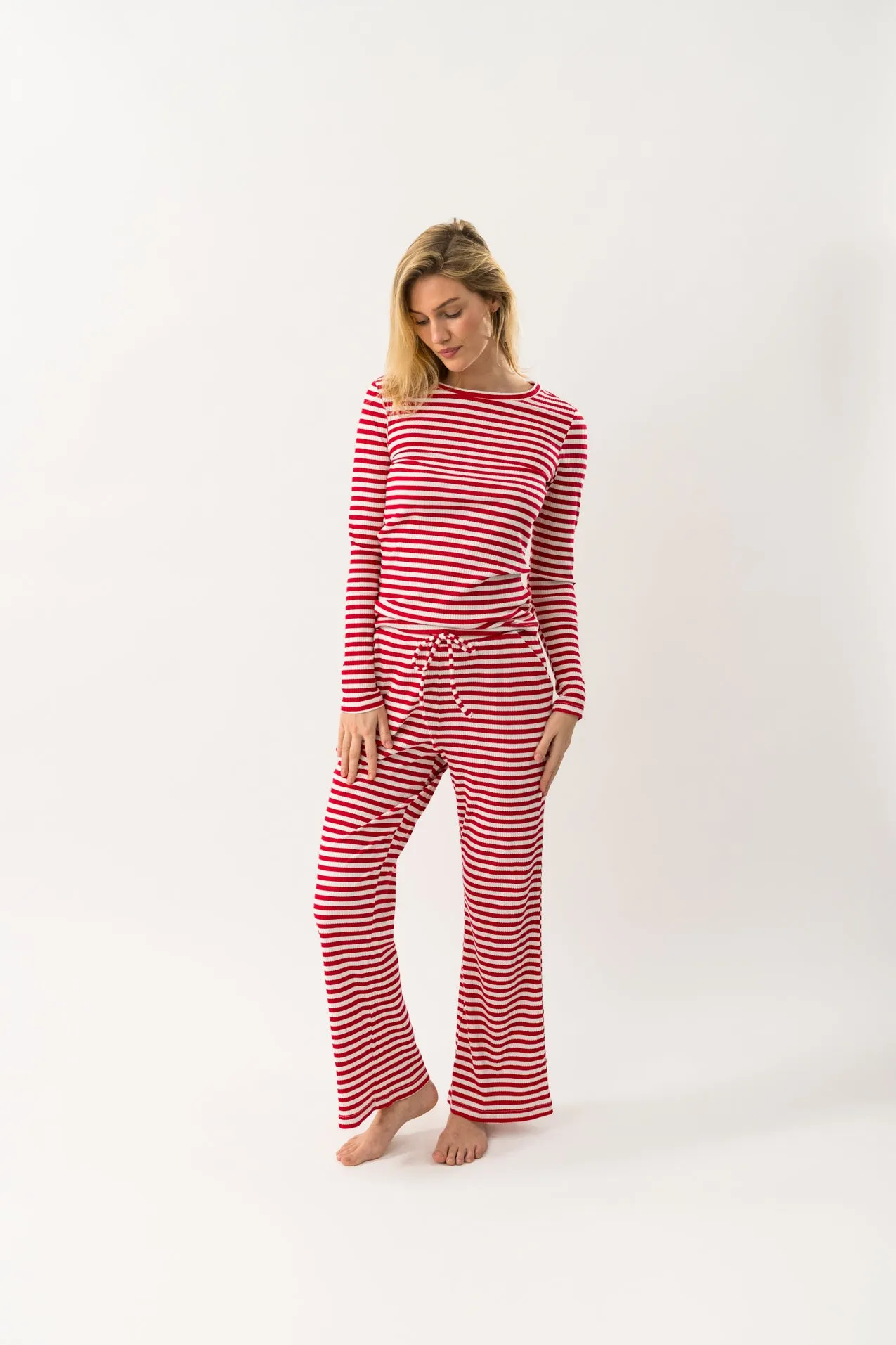 MayellaLL Top LS - Red sold by Lollys Laundry