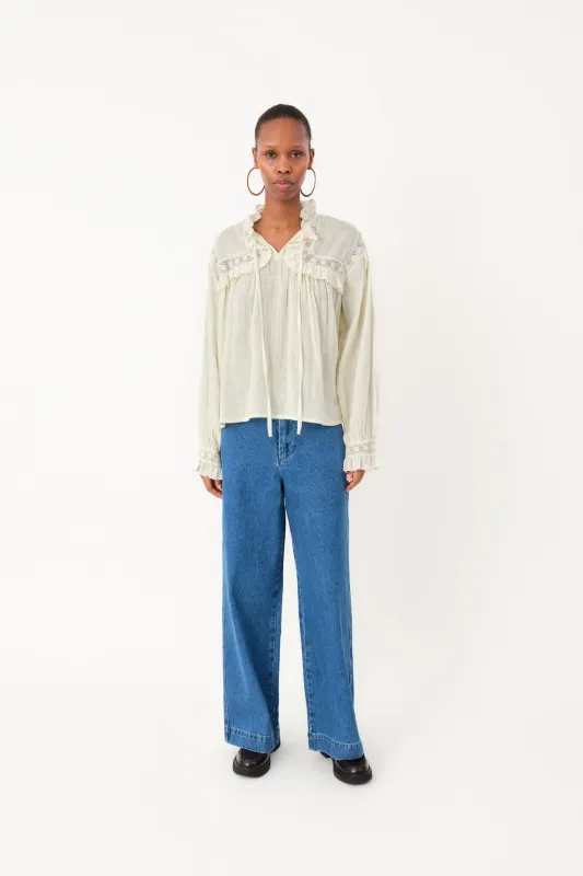 GemmaLL Shirt - Creme sold by Lollys Laundry