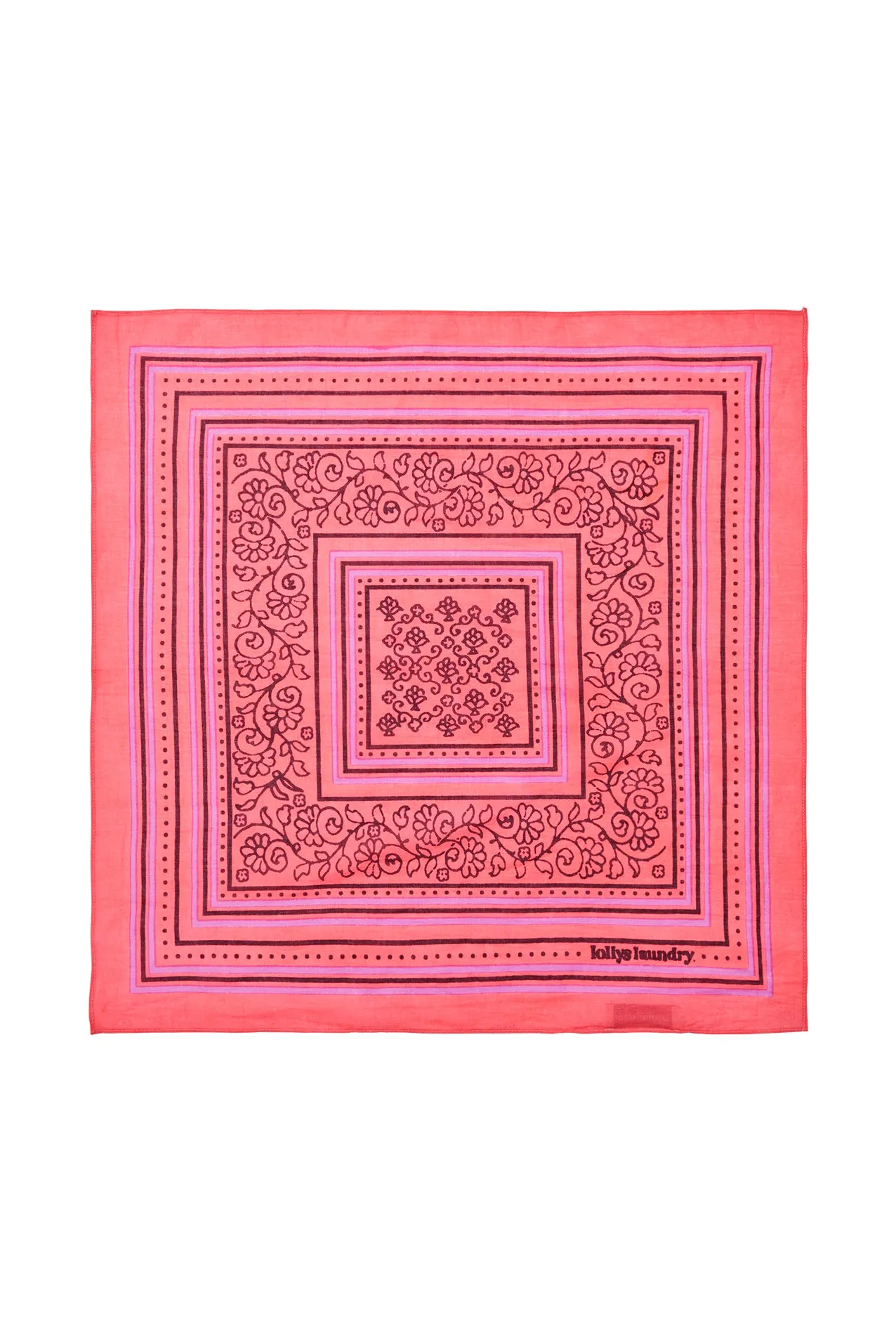 HemlockLL Bandana - Coral sold by Lollys Laundry
