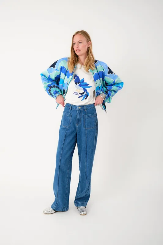 LamaLL Jacket - Blue sold by Lollys Laundry