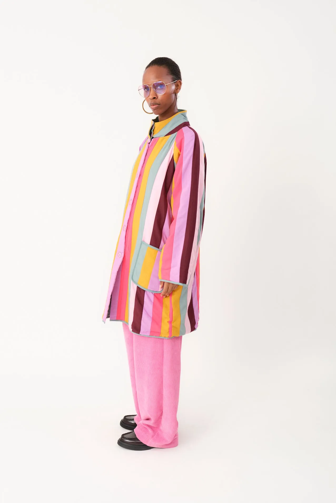 RandiLL Coat - Multi sold by Lollys Laundry product image thumbnail 3