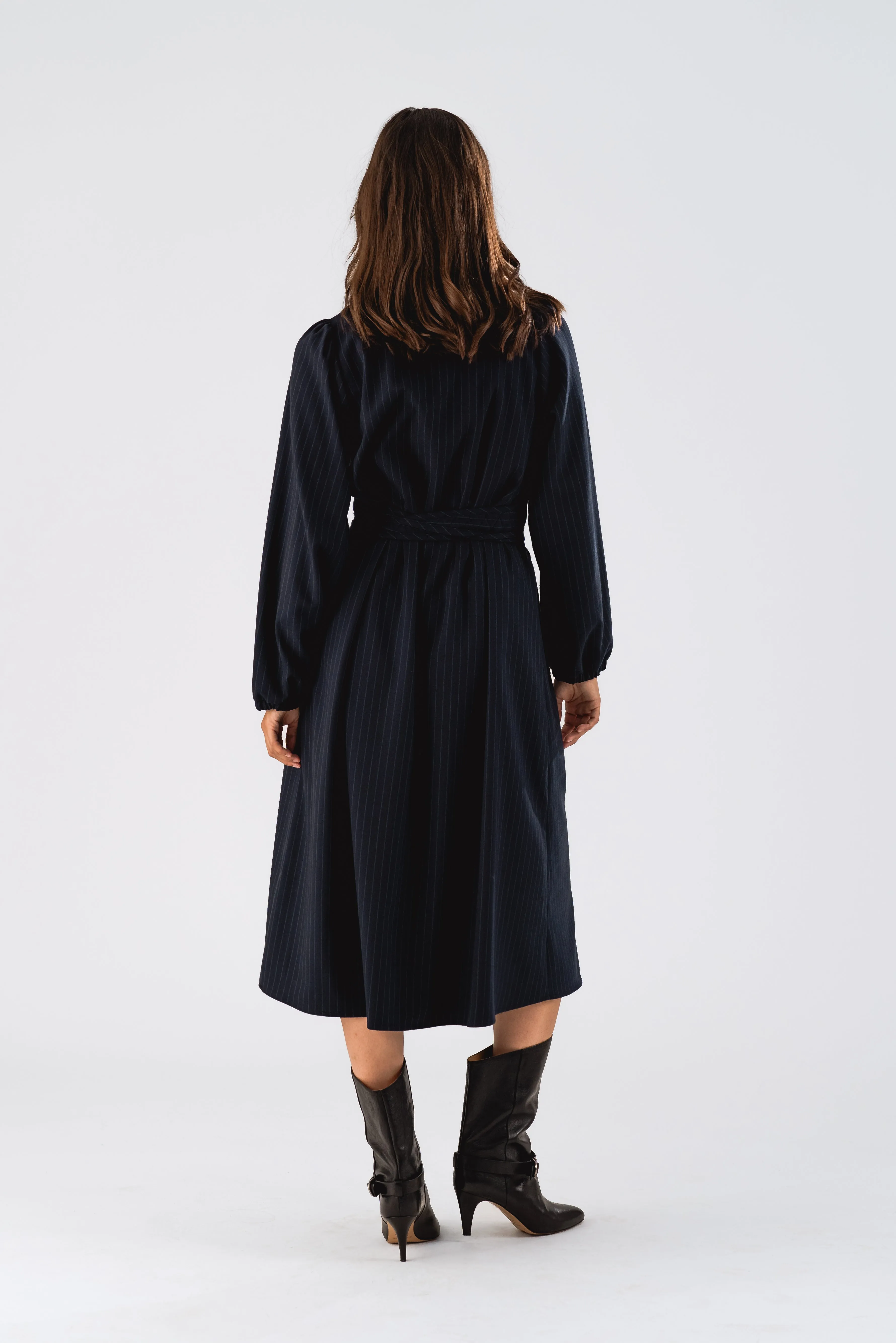 ParisLL Midi Dress - Dark Navy sold by Lollys Laundry product image thumbnail 4