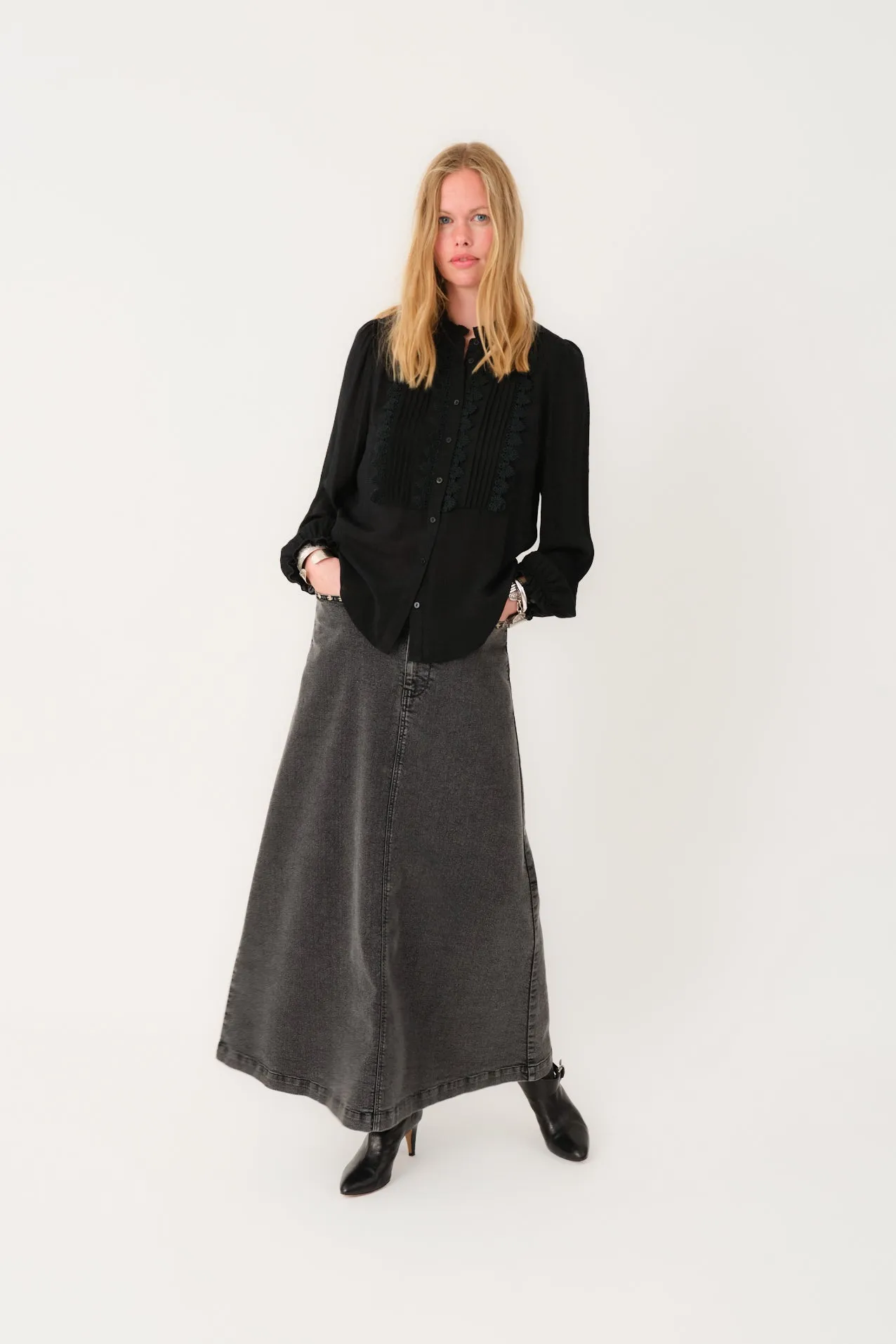 ArielLL Shirt - Black sold by Lollys Laundry