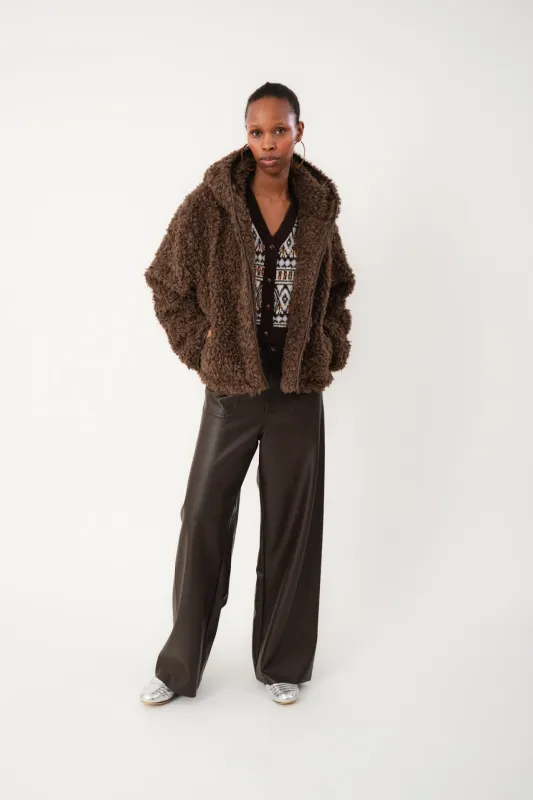 WanLL Jacket - Dark Mokka made by Lollys Laundry