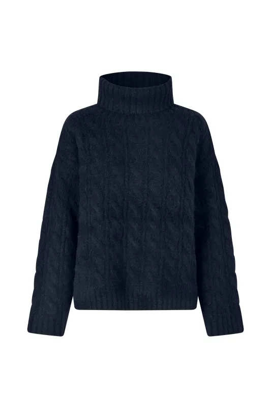 ResnoLL Knit Jumper - Dark Blue sold by Lollys Laundry