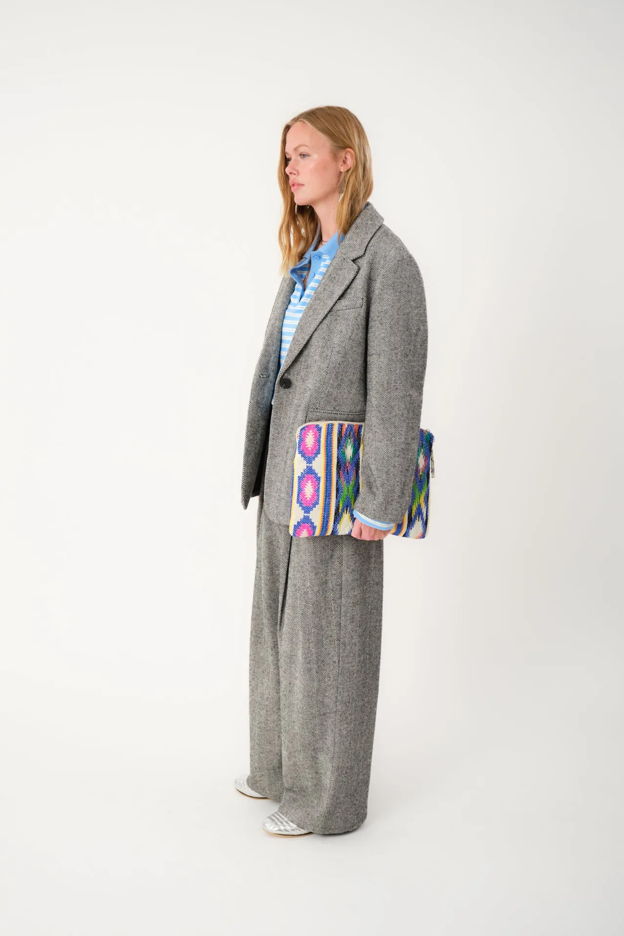 FayLL Blazer - Black sold by Lollys Laundry product image thumbnail 2
