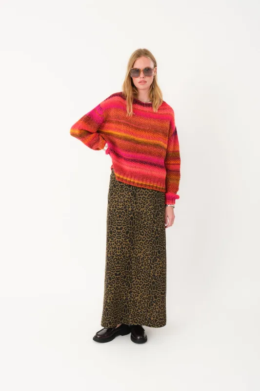 LunaLL Maxi Skirt - Leopard Print sold by Lollys Laundry