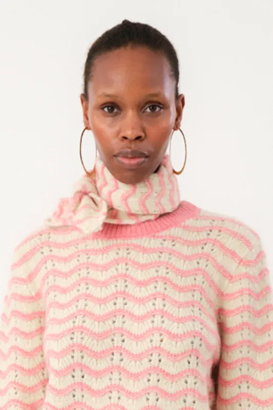 CallieLL Knit Scarf - Pink sold by Lollys Laundry