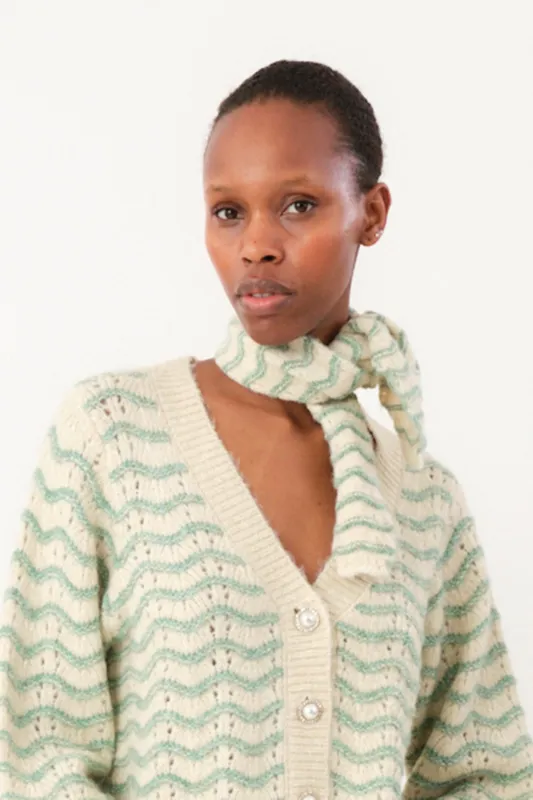 CallieLL Knit Scarf - Dusty Green sold by Lollys Laundry