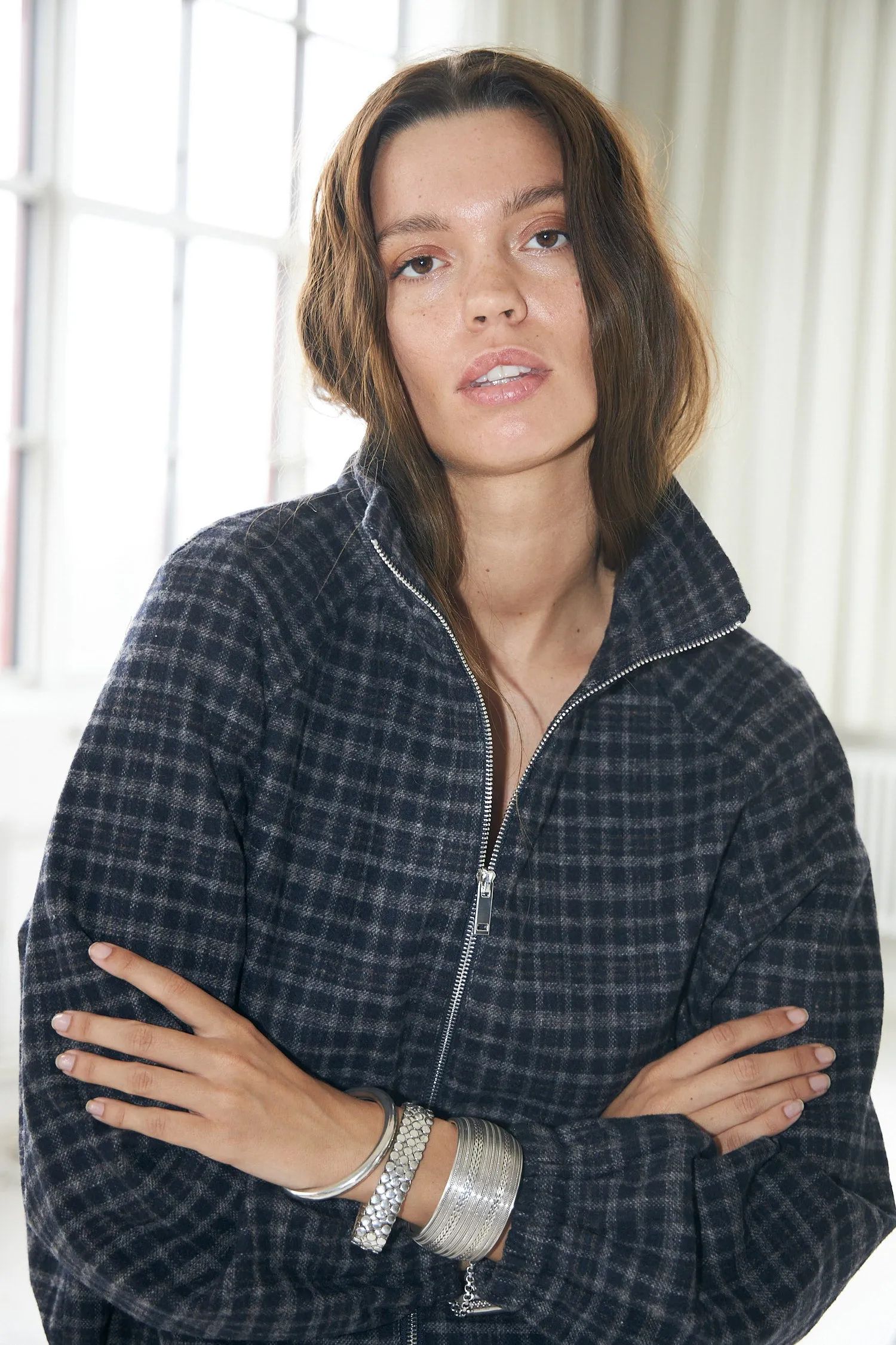 MaeLL Jacket - Dark Blue sold by Lollys Laundry