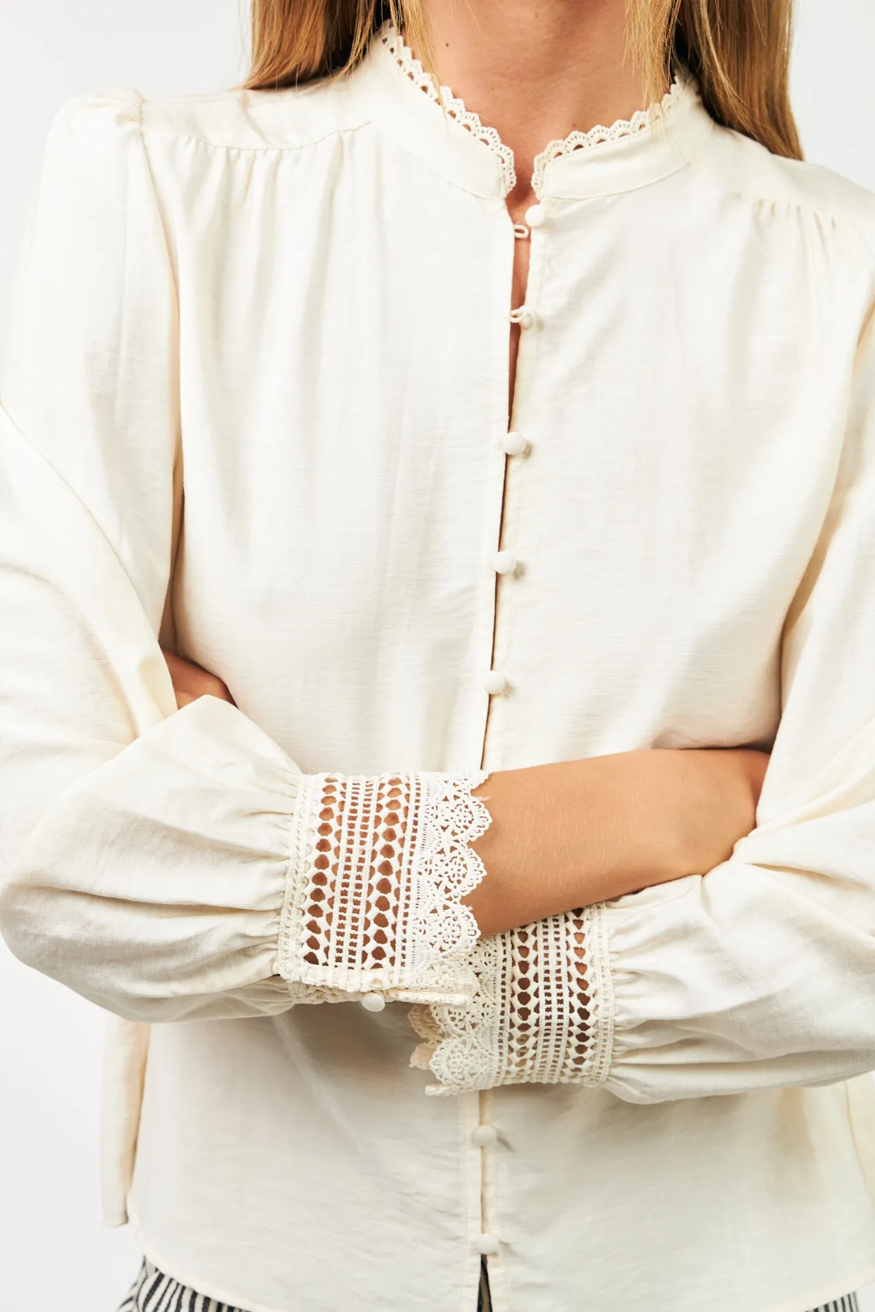 LuceLL Shirt - Creme sold by Lollys Laundry product image thumbnail 4