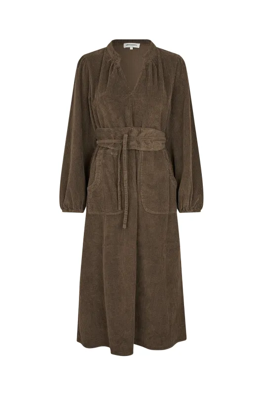 ParisLL Midi Dress - Dark Mokka sold by Lollys Laundry