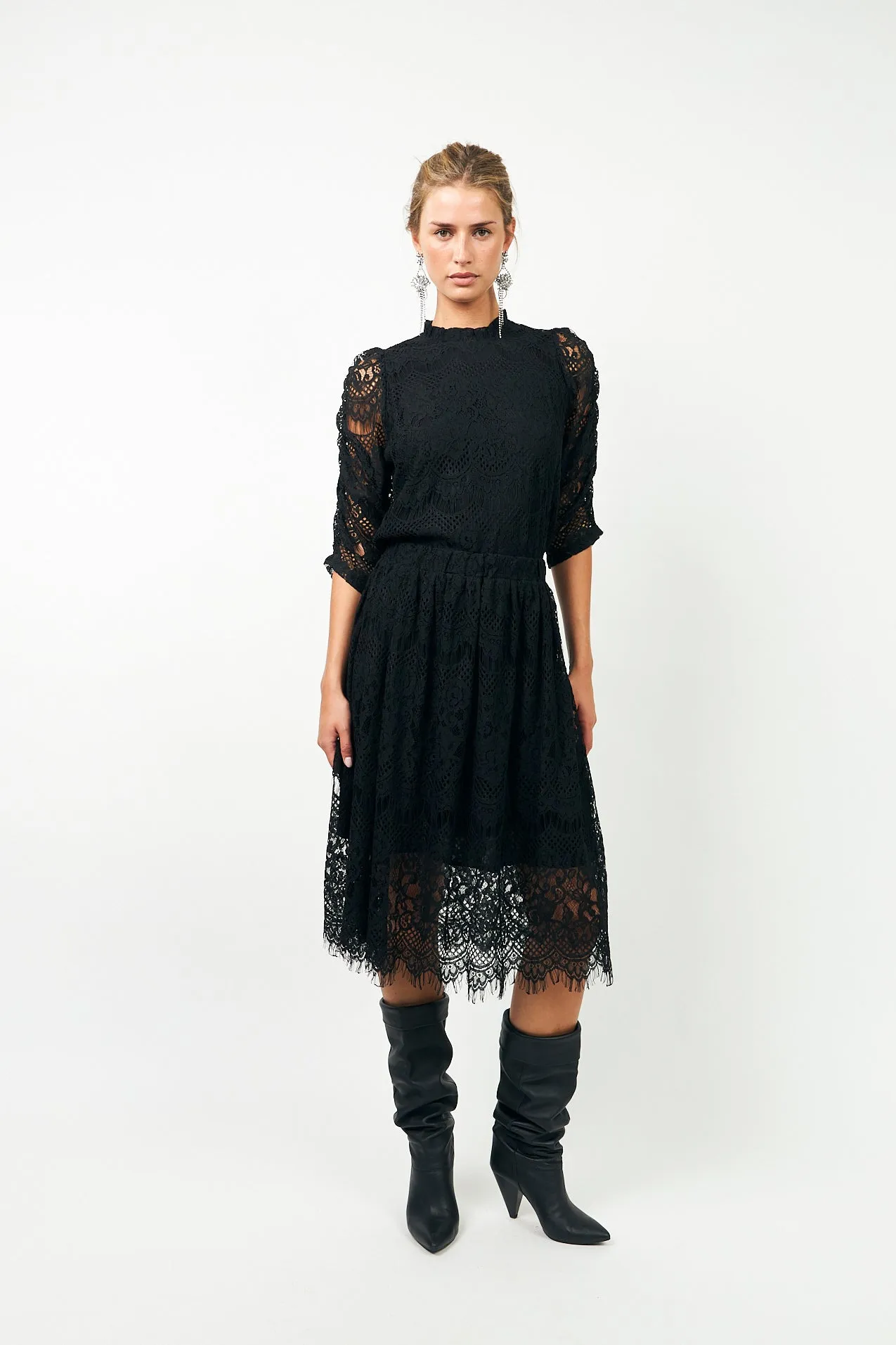 LilouLL Blouse - Black sold by Lollys Laundry product image thumbnail 3