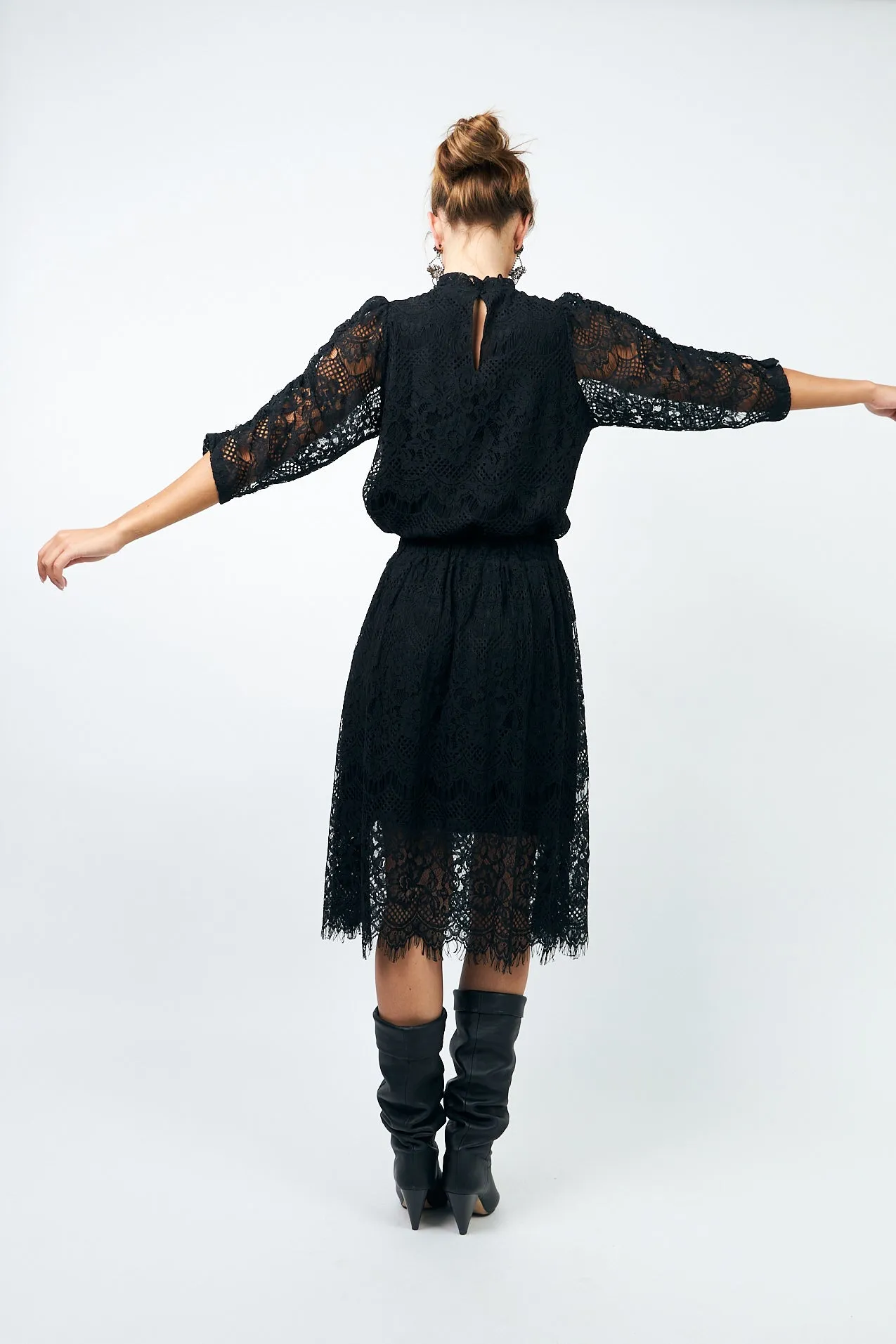 LilouLL Blouse - Black sold by Lollys Laundry product image thumbnail 4