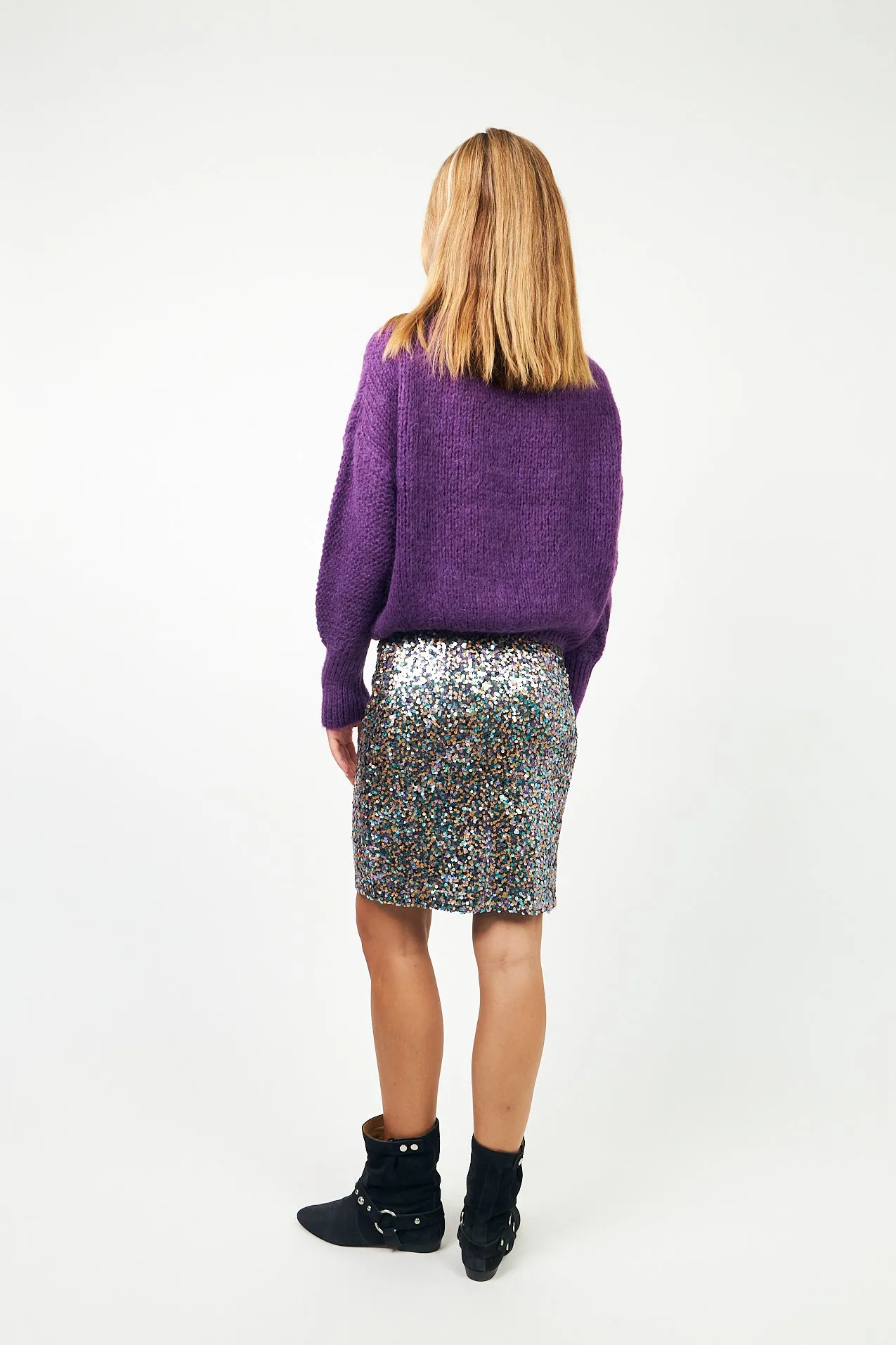 IsoldeLL Knit Jumper - Dark Lavender sold by Lollys Laundry product image thumbnail 5