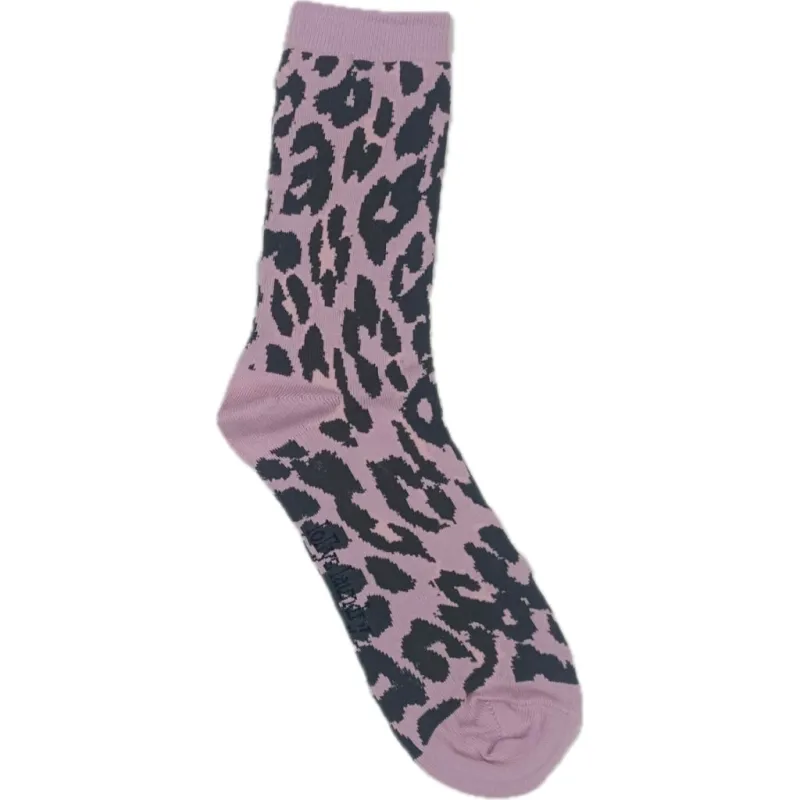 LeonLL Socks - Leopard Print sold by Lollys Laundry