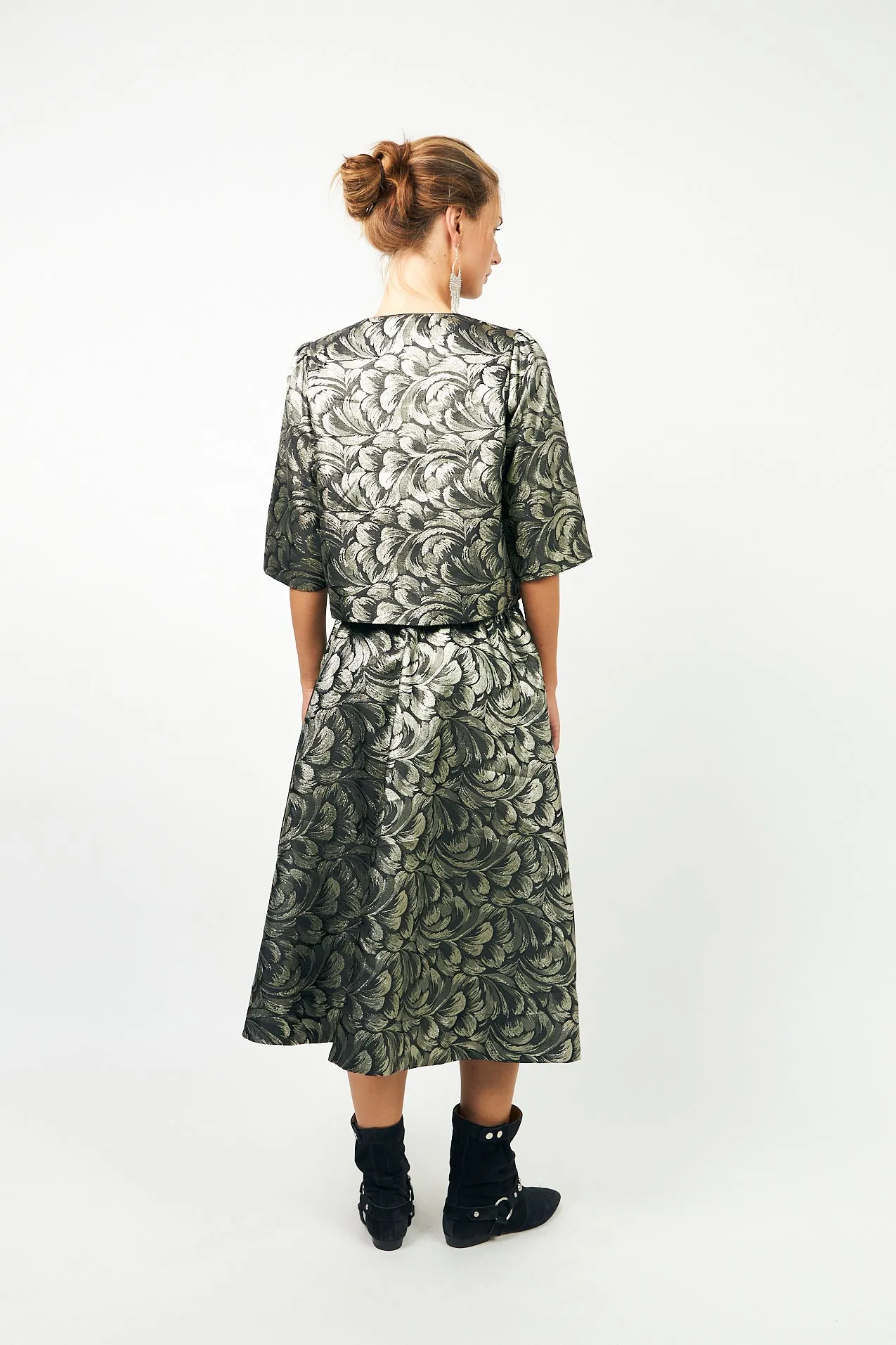 TrineLL Short Jacket - Silver sold by Lollys Laundry product image thumbnail 5