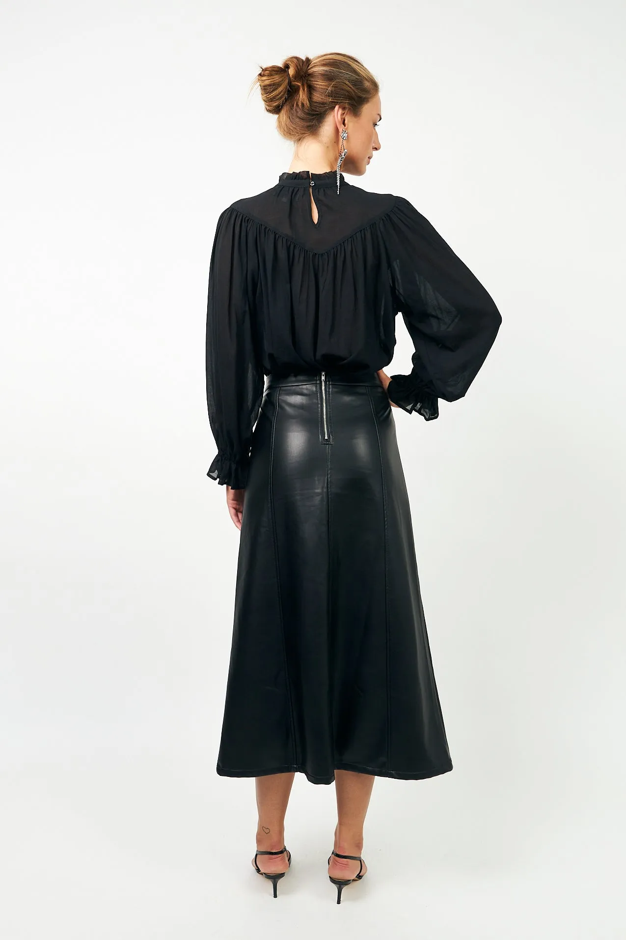 LaziseLL Maxi Skirt - Black sold by Lollys Laundry product image thumbnail 5